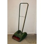 Ransomes 1950s hand-operated lawn mower with grass box