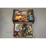 Diecast selection of unboxed models - including Dinky, Corgi, Matchbox, early Lesney and others,