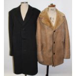 Gentlemen's clothing - including grey wool Crombie overcoat 'Lambourne' by Phillips & Piper Ltd.