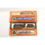 Railway - Hornby 00 gauge boxed selection - R832 Princess Elizabeth, R349 King Henry, R372 Seagull,