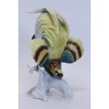 Karl Ens porcelain Bird-of-Paradise,