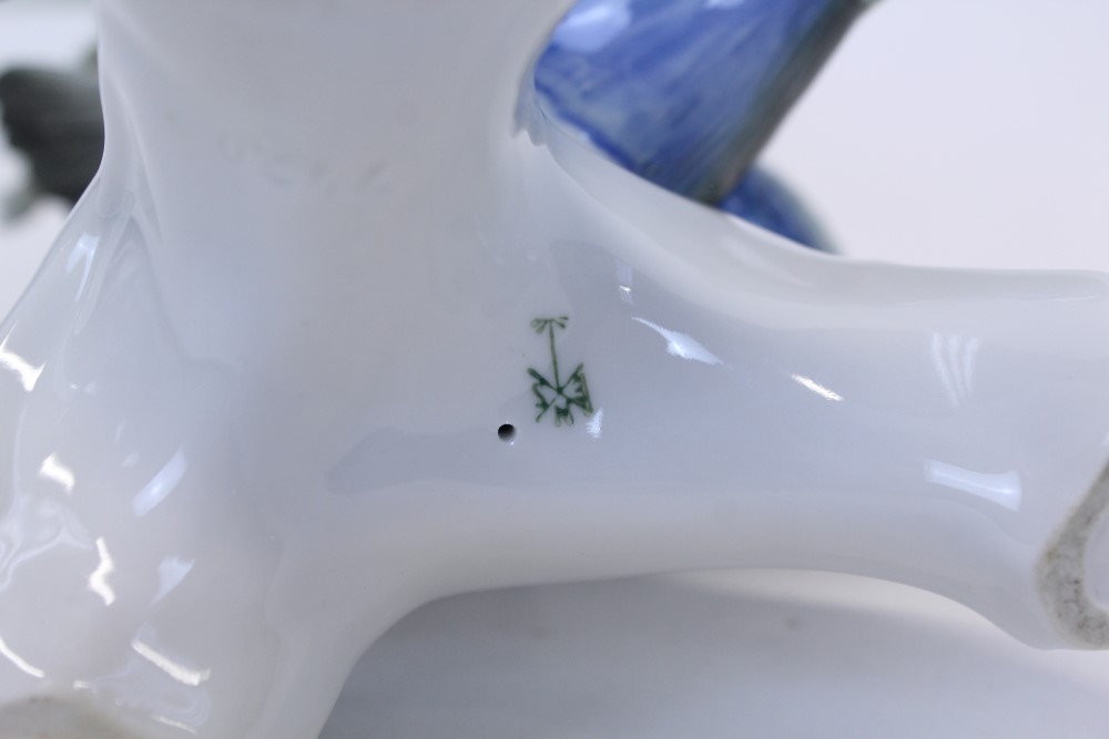 Karl Ens porcelain Bird-of-Paradise, - Image 3 of 3