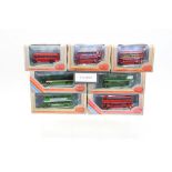 Diecast selection of boxed Exclusive First Edition models of buses (3 boxes)