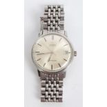 1960s / 1970s gentlemen's Omega Seamaster Automatic Calendar wristwatch with silvered dial,