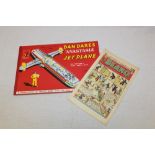 Dan Dare's Anastasia Jet Plane model in Presso book, mid-1950s,