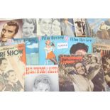 Film magazines 1950s - 1960s period - including Picturegoer, Film Review,