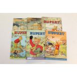 Books - Original Rupert annuals - 1946 The New Rupert Book, 1948 The Rupert Book,