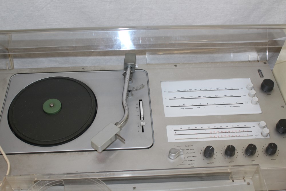 Rare 1960s Braun TG60 record deck, - Image 2 of 3