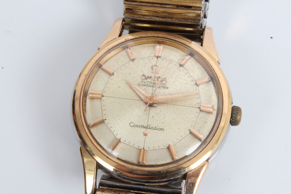 1960s gentlemen's Omega Automatic Chronometer Constellation wristwatch with centre seconds, - Image 4 of 4