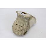 Large 19th century Eastern European carved meerschaum of Kalmasch form,