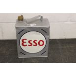 1930s Esso petrol / fuel can - in restored condition