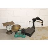 Large agricultural scales,