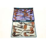 Collection of briar pipes - including Rifler, Comoys, BBB,
