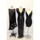 Selection of designer and fashion house evening wear - including Christian Dior, Armani,