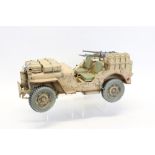 Dragon 1:6 scale model S.A.S. 4 x 4 Desert Raider W / .50 cal.