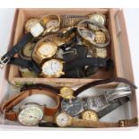 Group of mixed wristwatches - including Citizen, Timex, Smiths, Rotary,