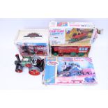 Mamod Steam Roller SR 1A boxed, Marx battery-operated locomotive,