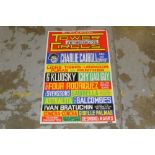 Poster - Circus - Blackpool Tower 1968 - headlining Charlie Cairoli and his Company,