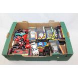 Scalextric selection of boxed items and controllers,