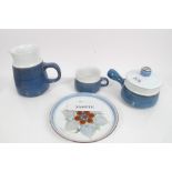 Large collection of Denby Chatsworth pattern tableware ( approximately 85 pieces)