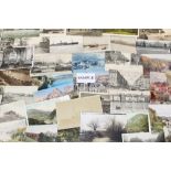 Postcards - loose selection - including shipping 1905, real photographic Royal Yacht Marseille, etc,