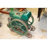 Ruston Hornsby Hopper cooled 3HP class PB petrol stationary engine no.