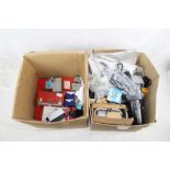 Large quantity of vintage photographic equipment and lenses - including a Contax rangefinder kit