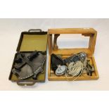 Knotmaster MkII ships' log with accessories, in a fitted case,