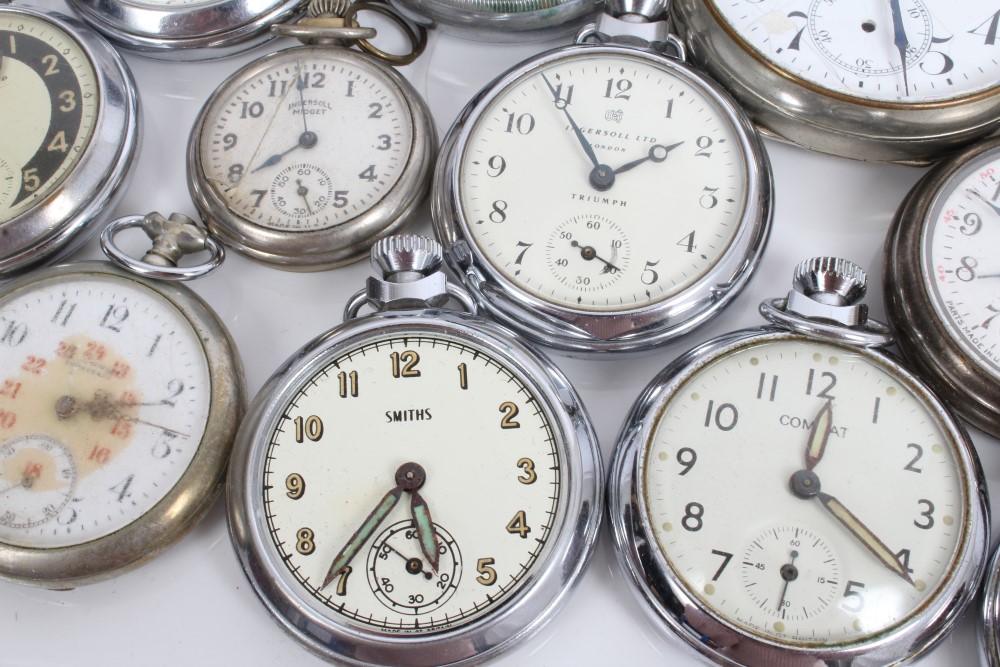 Collection of vintage pocket watches - including L.N.E.R. - Image 7 of 9
