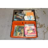 Books - two boxes of art reference books, sculpture, photography, furniture,