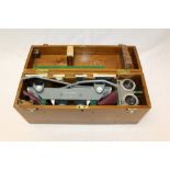 Universal Type SV2 stereoscope with accessories, in original fitted case,