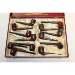 Collection of GBD briar pipes - including Prehistoric, New Standard,