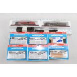 Railway - Atlas editions model locomotives, plus a selection of accessories - including track,