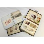 Victorian family photograph in albums - cartes-de-visite and cabinet cards,