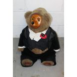 Teddy Bear - very large Raikes Bear by Applause - dressed in dinner suit