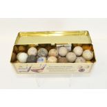 Large collection of 19th / early 20th century golf balls - including gutta-percha (qty)
