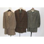 Ladies' vintage Burberry's tweed skirt suit, size 10 / 12, tweed skirt by Ara, size 10,