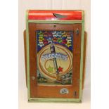 Rare early 20th century 'Fireworks' slot machine, by Stevenson & Lovett,