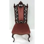 Rare Quality Early Vict Rosewood Single Chair