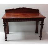 Stunning Quality Vict Mahogany Console Table