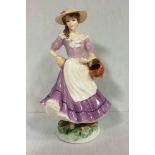 Royal Worcester Figure of a Girl