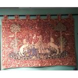 Tapestry 'Lady and the Unicorn' 15th Century Style