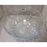 Large Galway Crystal Bowl