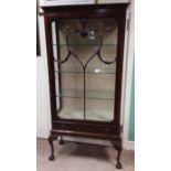 Very Clean Edw. Ball & Claw Slimline Display Cabinet