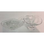 Louise Kennedy & Galway Crystal Glass Centrepieces