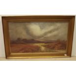 Large Vict Gilt Framed Print