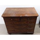 Very Clean Vict Mahogany Chest of Drawers