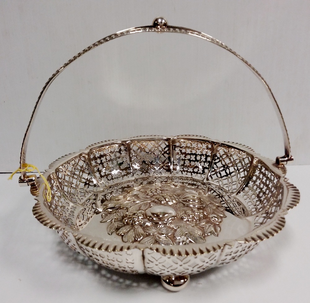 Silver Plated Bread Basket