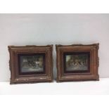 Pair of Gilt Framed Vict Prints