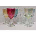 Set of 6 Vintage Liquor Glasses